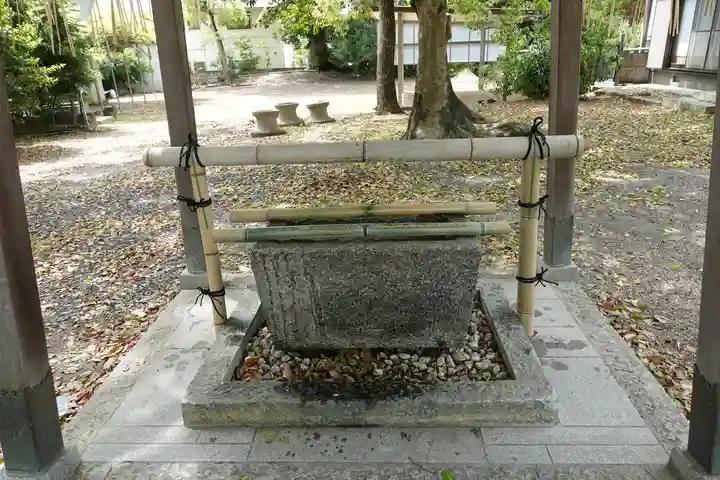 旦椋神社の手水舎