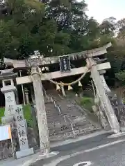 中領八幡宮の鳥居