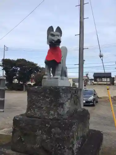 四郎介稲荷神社の狛犬