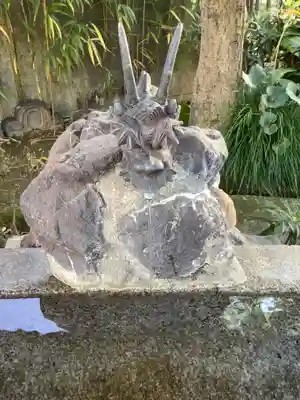 矢合観音の手水舎