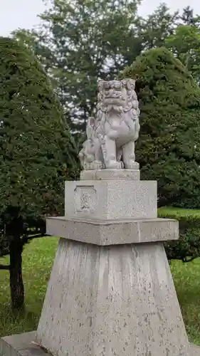 更別神社の狛犬