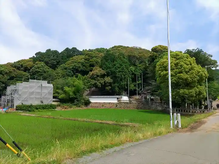 伊知多神社の自然