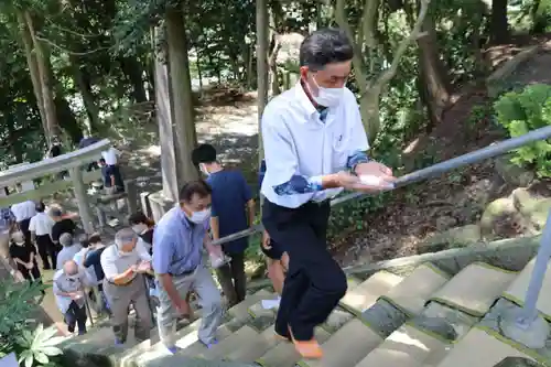 阿久津「田村神社」（郡山市阿久津町）旧社名：伊豆箱根三嶋三社のお祭り