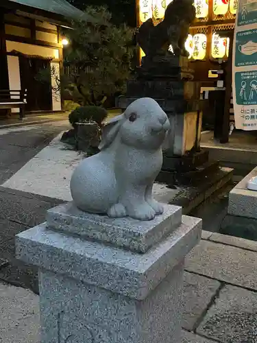 岡崎神社の狛犬