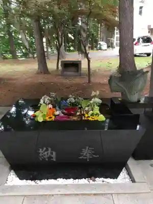 大谷地神社の手水舎