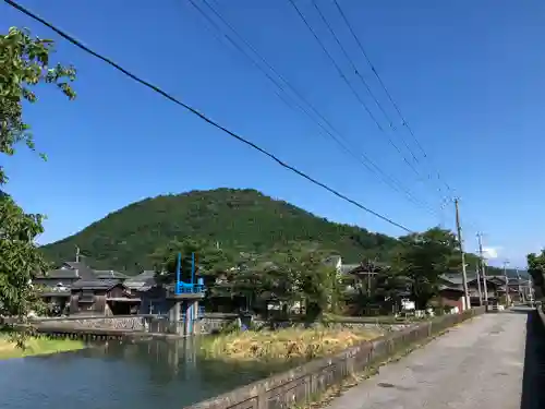 朝日山神社の景色