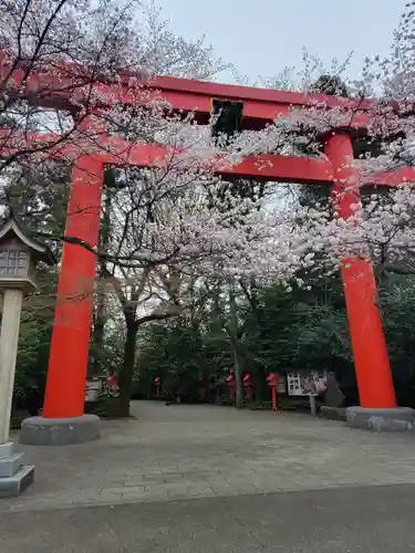 冠稲荷神社の鳥居