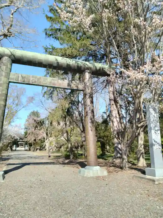 南幌神社の鳥居