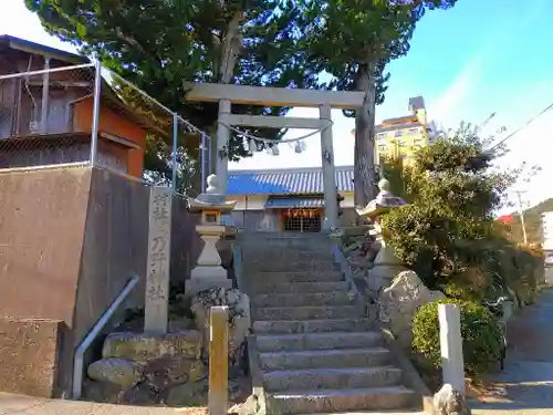 乃野神社の鳥居