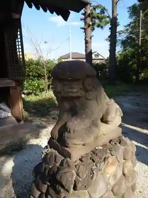 寒川神社の狛犬