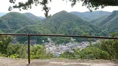雲見浅間神社の景色