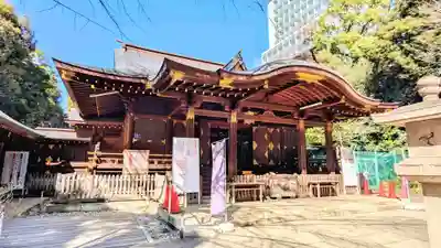 渋谷氷川神社の本殿・本堂