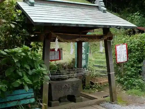 東沼神社の手水舎