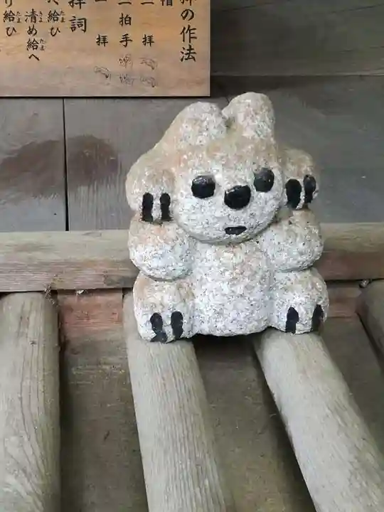 五所駒瀧神社の狛犬