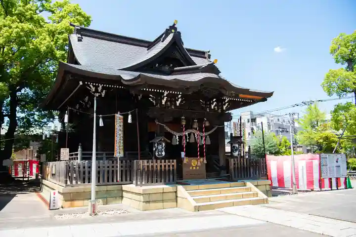溝口神社の本殿・本堂