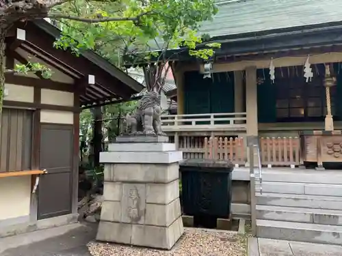 榊神社の狛犬