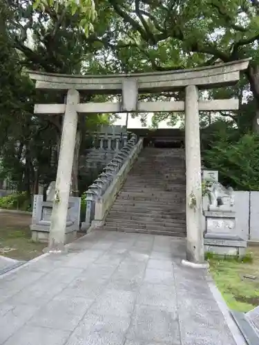 宇夫階神社の鳥居