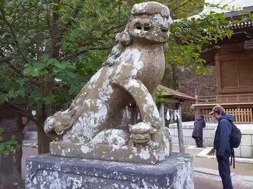 御霊神社の狛犬