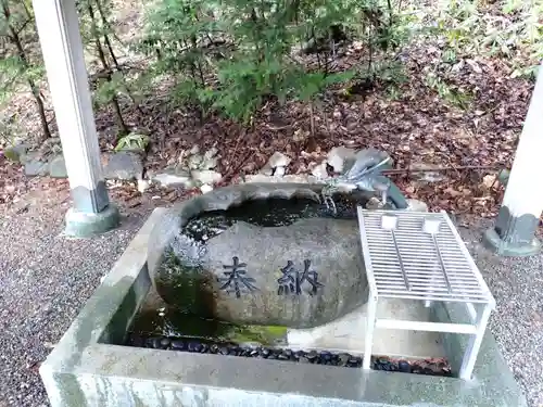 足寄神社の手水舎