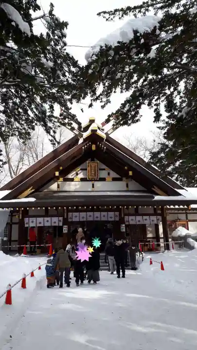 新琴似神社の本殿・本堂