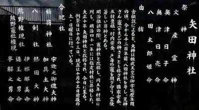 矢田神社の歴史