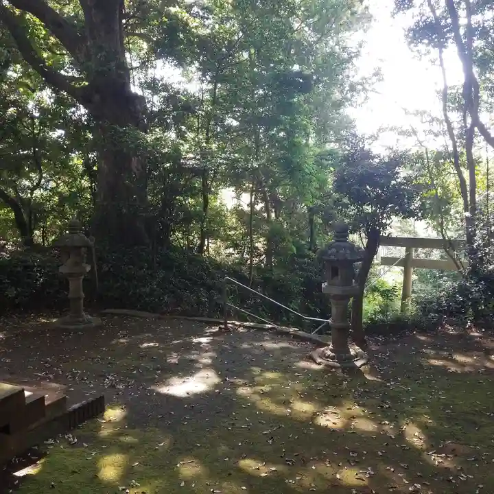 鉢形鷲神社の周辺