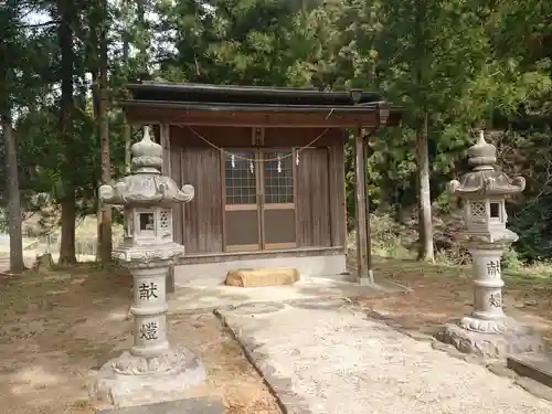 諏訪社の本殿・本堂