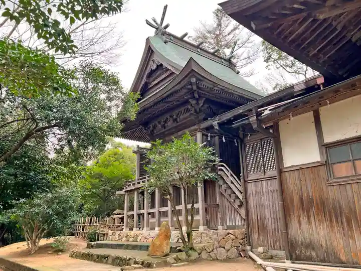 杜屋神社の本殿・本堂