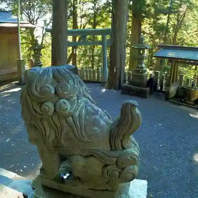 九頭龍神社の狛犬