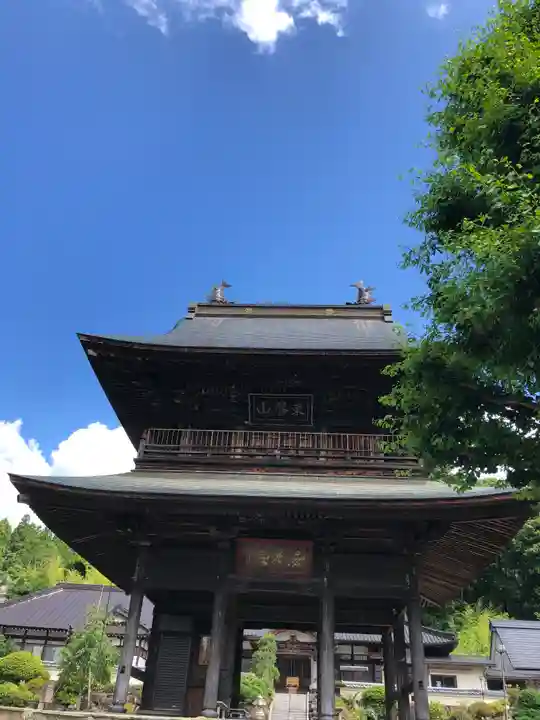 長福寺の山門・神門