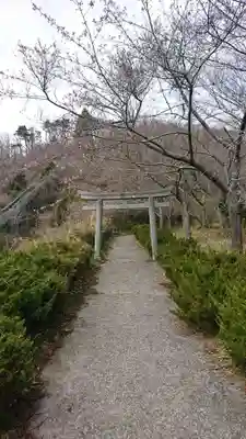 早馬神社奥宮の鳥居