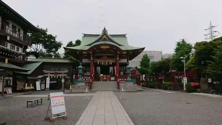 羽田神社の本殿・本堂