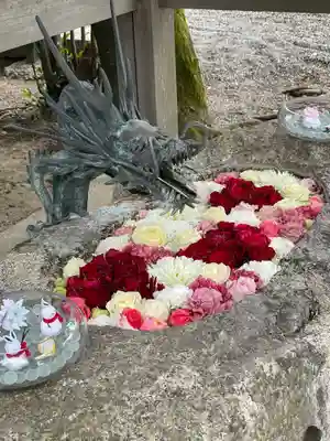 彌都加伎神社の手水舎