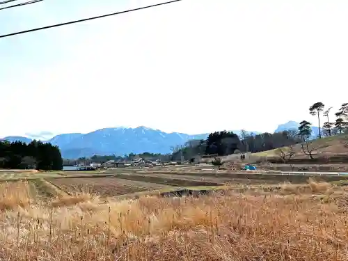 穂見諏訪十五所神社の景色