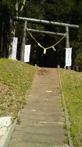 温泉神社の鳥居