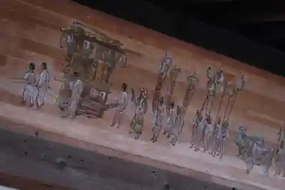 泉穴師神社の芸術