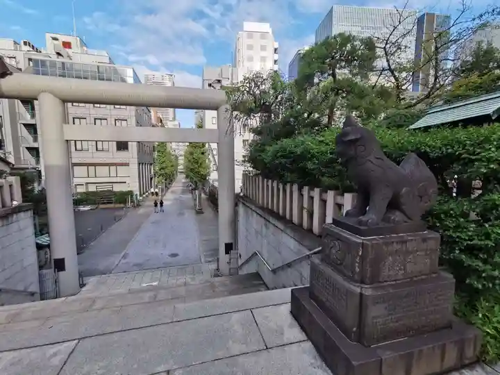 芝大神宮の鳥居