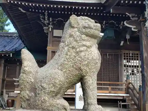 日吉神社の狛犬