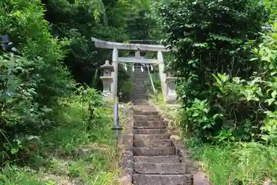 大六天麻王神社の鳥居
