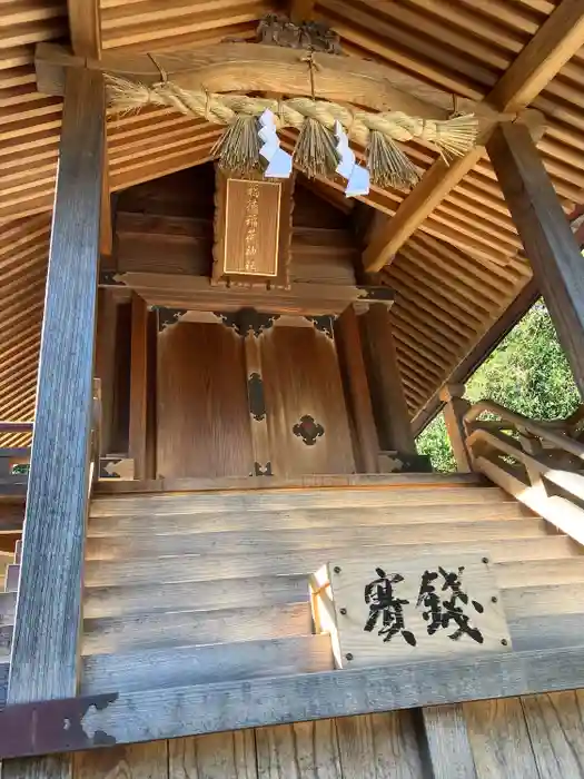 福徳稲荷神社の本殿