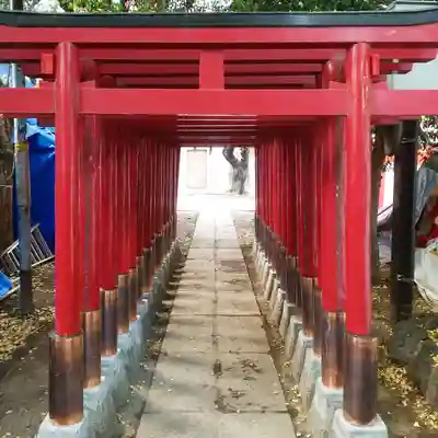 花園神社の鳥居