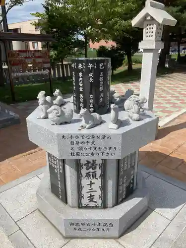 新川皇大神社の狛犬