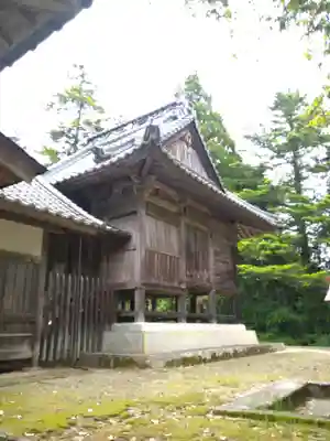 星尾神社の本殿・本堂