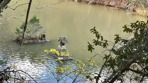 羽黒神社の庭園