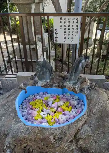 恩智神社の手水