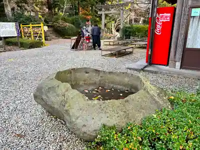 山寺日枝神社の手水舎
