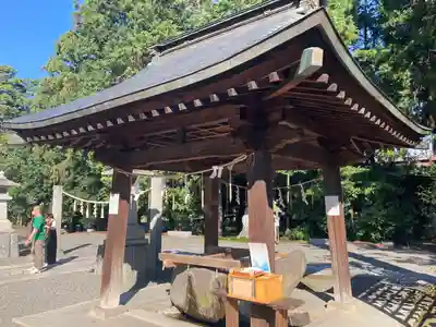 甲斐國一宮 浅間神社の手水舎