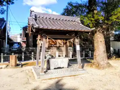 津島社の手水舎
