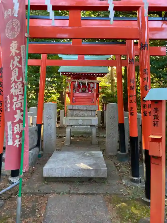 東伏見稲荷神社の鳥居