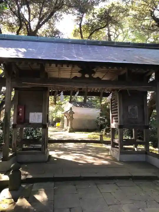 粟嶋神社の山門・神門
